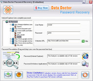 AOL Email Password Recovery Software screenshot